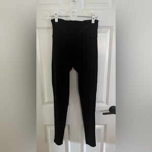 Faux Suede Spanx Leggings- Medium